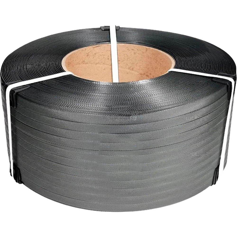 Стреппинг лента ПП Gigant 15x1х1,2 км, 300 кгс, черная GSTB-15-10-12