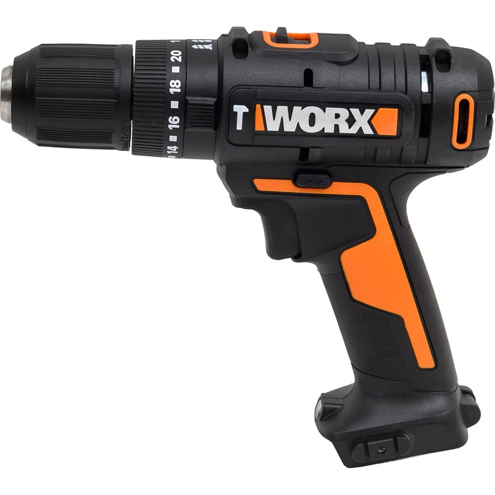 Ударная аккумуляторная дрель-шуруповерт WORX 50 Нм, 20 В, без АКБ и ЗУ WX370.9 — фото 2