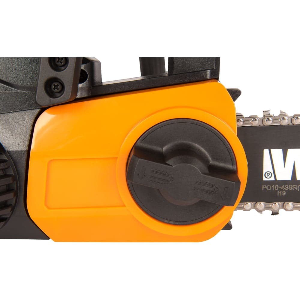 Аккумуляторная цепная пила WORX 20в, 25 см, 2ач х1 и зу 2а WG322E.1 — фото 10