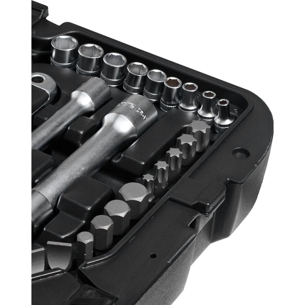Набор инструментов Inforce 150 предметов 1/2" & 3/8" & 1/4", Сталь Cr-V, Сталь Cr-V, Профессиональный, 06-07-21 — фото 24