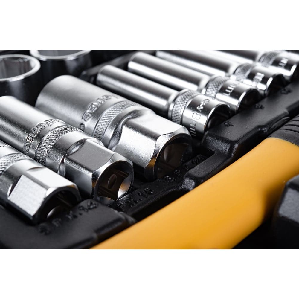 Набор инструментов Inforce 150 предметов 1/2" & 3/8" & 1/4", Сталь Cr-V, Сталь Cr-V, Профессиональный, 06-07-21 — фото 29