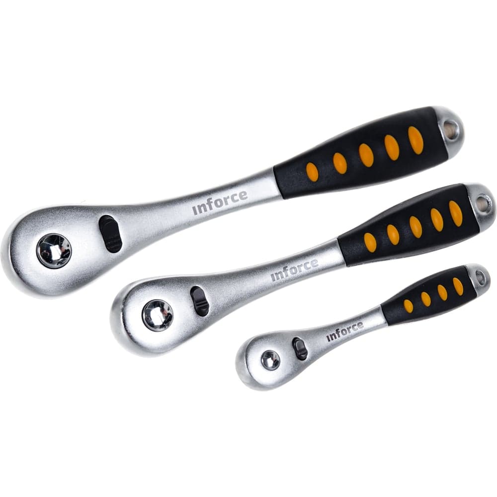 Набор инструментов Inforce 150 предметов 1/2" & 3/8" & 1/4", Сталь Cr-V, Сталь Cr-V, Профессиональный, 06-07-21 — фото 32