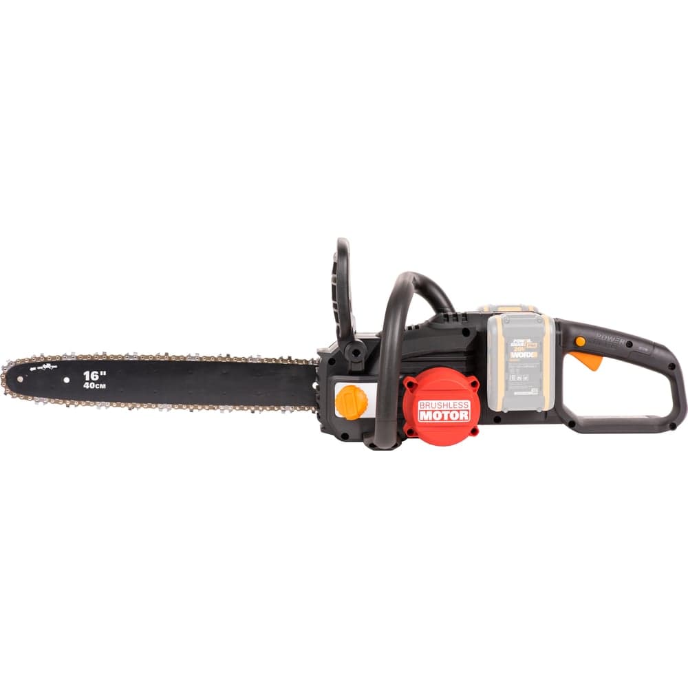 Аккумуляторная цепная пила WORX NITRO , 40В 40cm бесщеточная, без АКБ и ЗУ WG385E.9 — фото 3