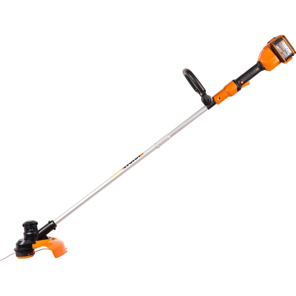 Аккумуляторный триммер WORX 40В, 33см, 2Ач х2, двойное ЗУ, коробка WG183E — фото 5