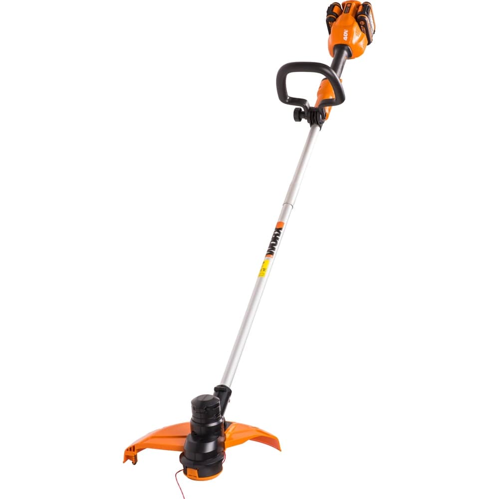 Аккумуляторный триммер WORX 40В, 33см, 2Ач х2, двойное ЗУ, коробка WG183E — фото 6