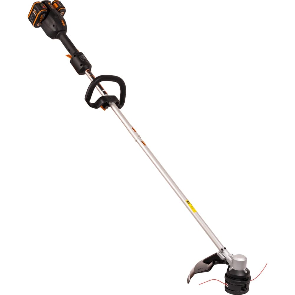 Аккумуляторный триммер WORX бесщёточный 40В, 38см, 4Ач х2, двойное ЗУ 2x2A, коробка WG185E — фото 2