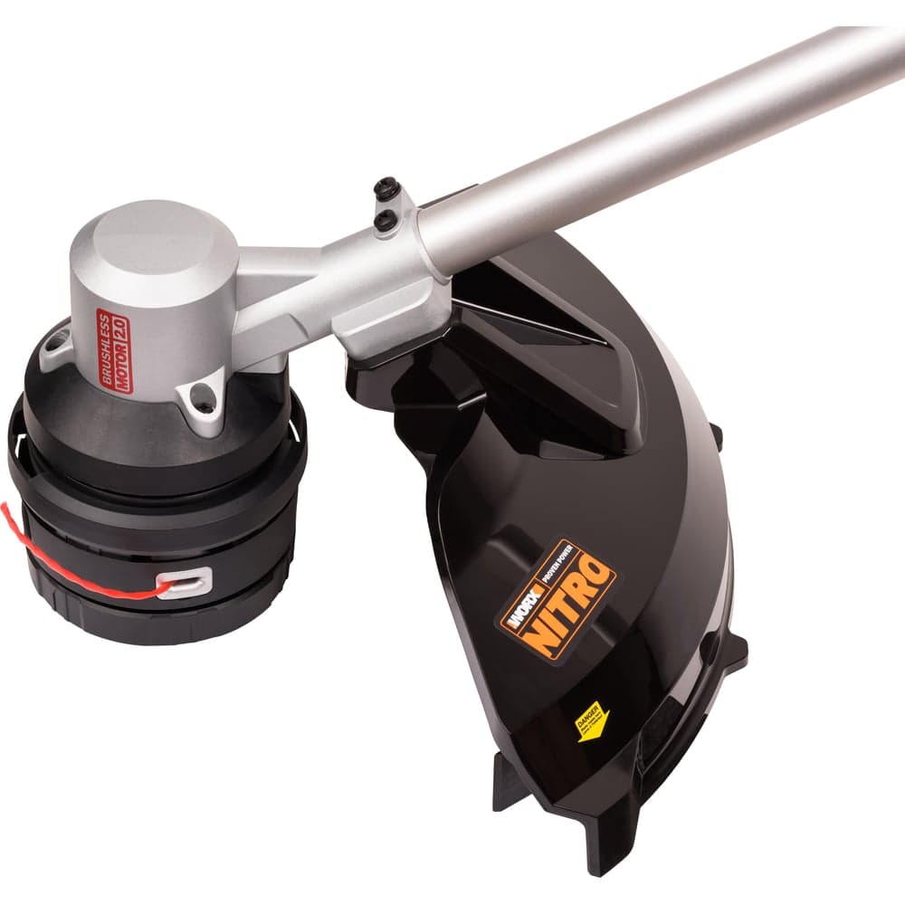 Аккумуляторный триммер WORX бесщёточный 40В, 38см, 4Ач х2, двойное ЗУ 2x2A, коробка WG185E — фото 4