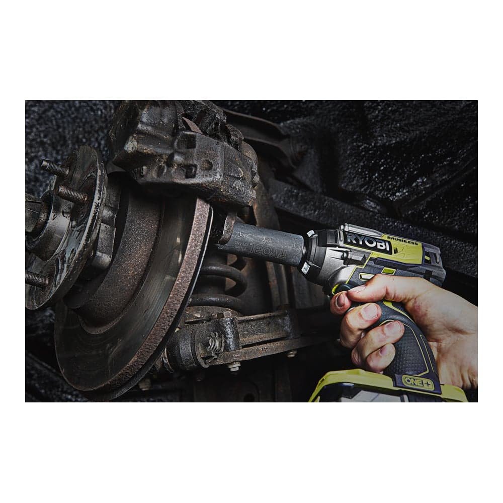 Бесщеточный аккумуляторный ударный гайковерт Ryobi ONE+ R18iW7-0 5133004220 — фото 4