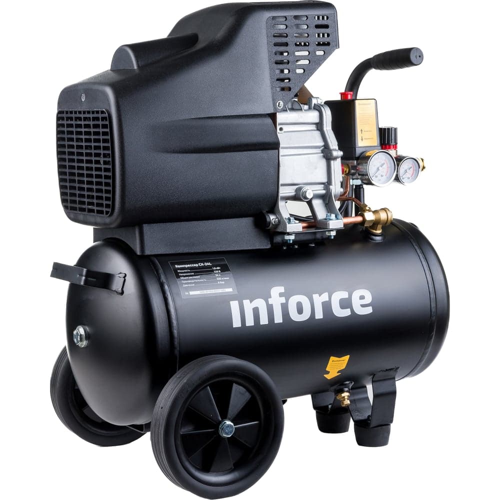 Компрессор (24 л; 8 бар; 320 л/мин) Inforce CX-24L 04-06-20 — фото 7
