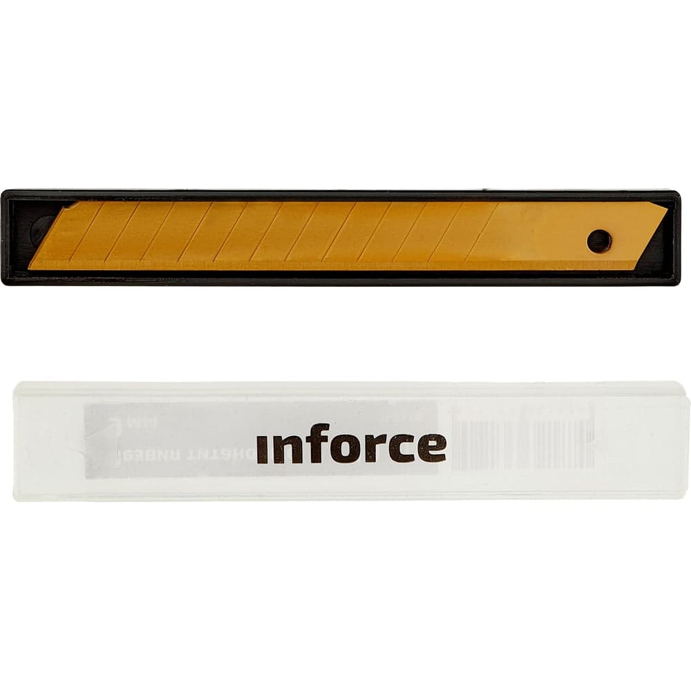 Лезвия сегментированные титановые (10 шт/уп; 9 мм) Inforce 11-03-09