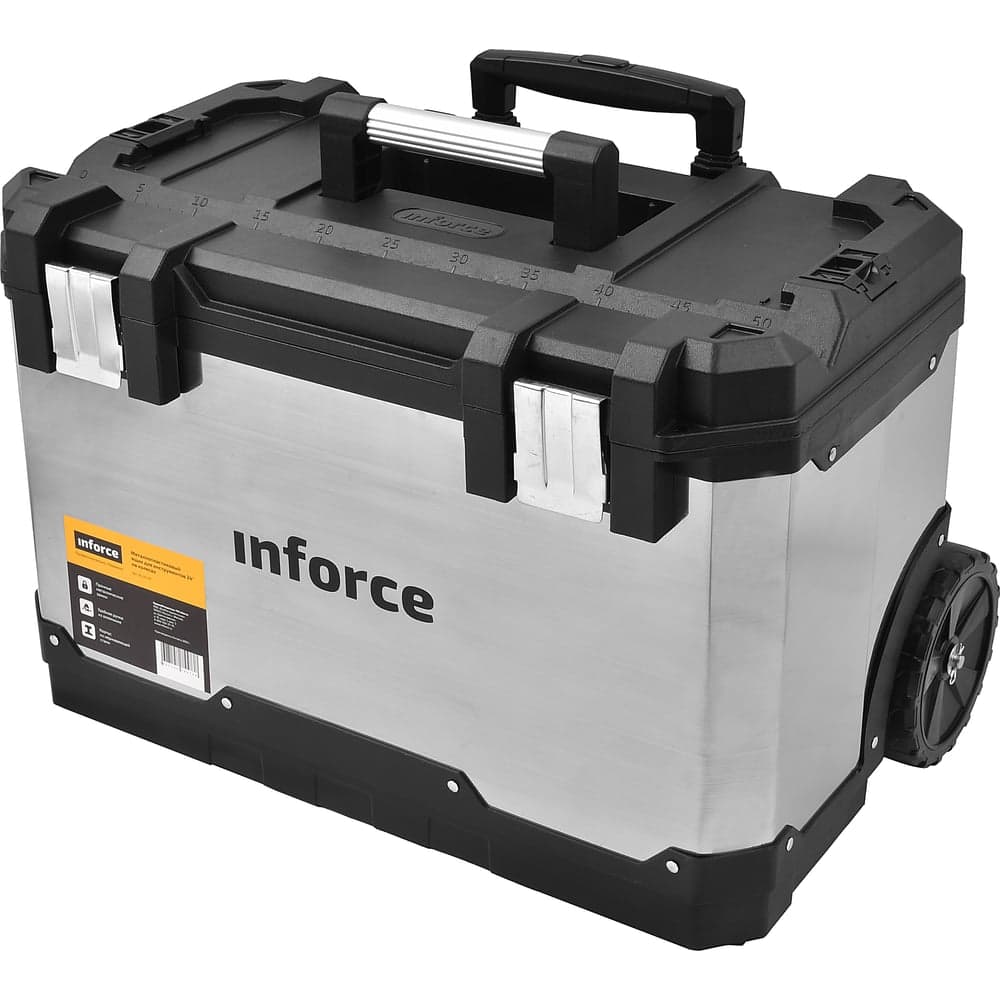 Металлопластиковый ящик для инструментов 24" на колесах Inforce 06-20-09 — фото 8