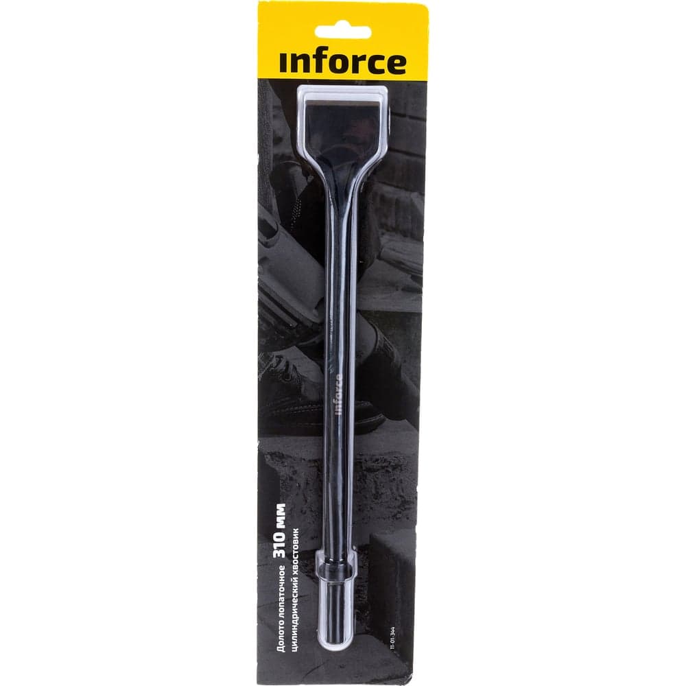 Долото лопаточное (310 мм; цилиндрический хвостовик) Inforce 11-01-344 — фото 6