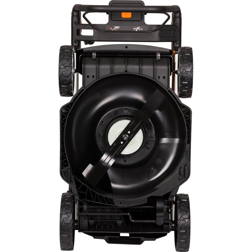 Аккумуляторная газонокосилка WORX 46 см, бесщеточная, 40В, 4Ач х2, ЗУ 2А х2, коробка WG748E — фото 8
