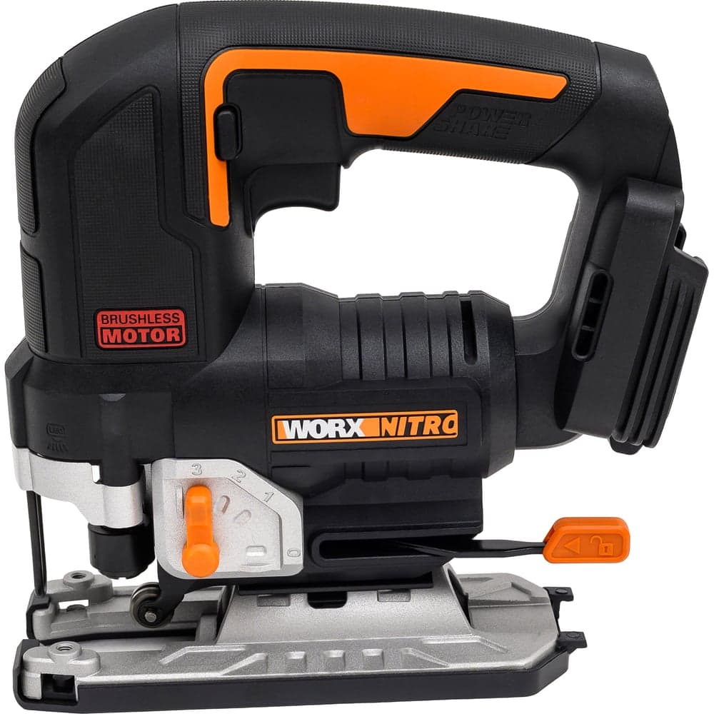 Аккумуляторный бесщеточный лобзик WORX 20 В, без акб и зу WX542.9 — фото 8