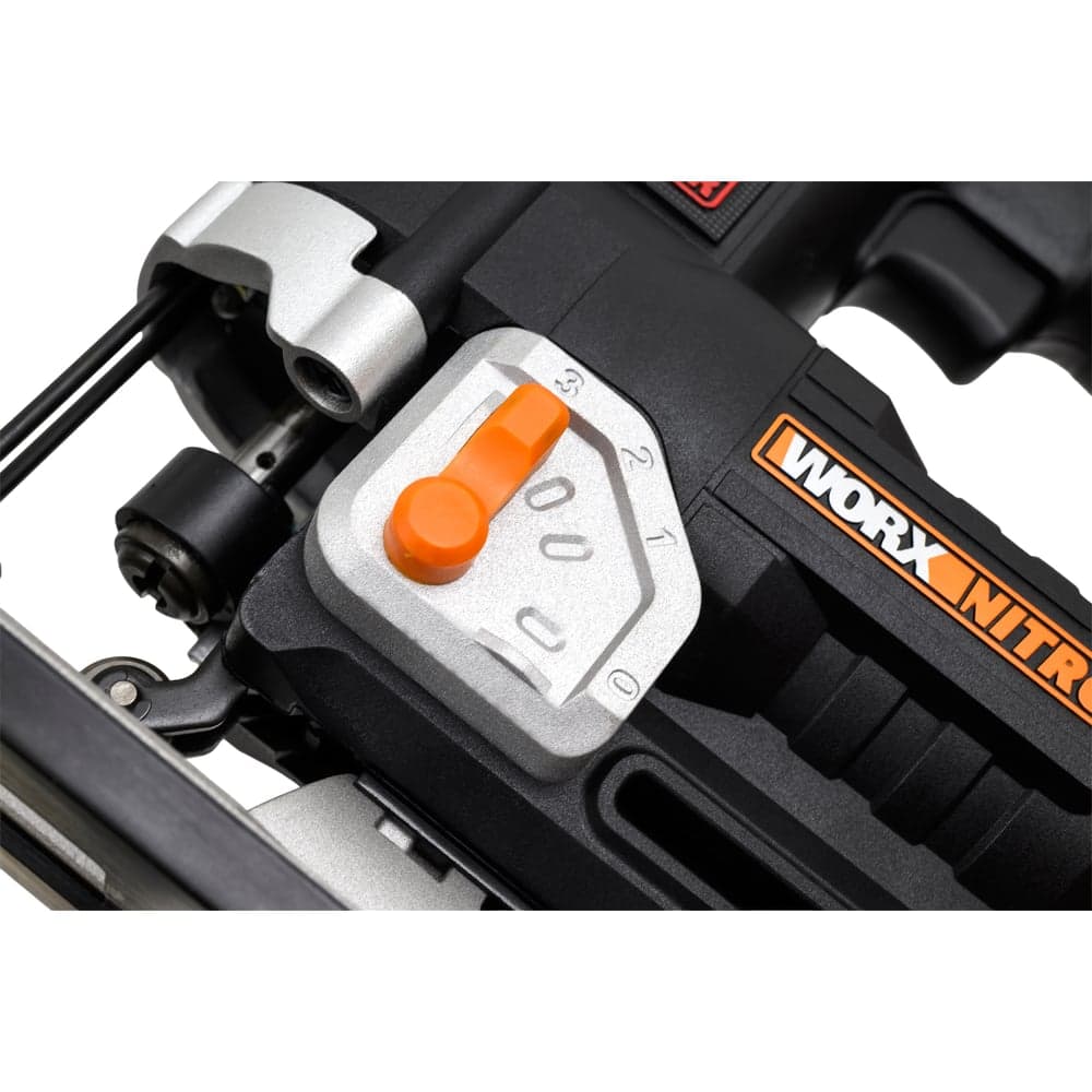 Аккумуляторный бесщеточный лобзик WORX 20 В, 2.5 Ачх1, ЗУ 2 А, кейс WORX WX542 — фото 9