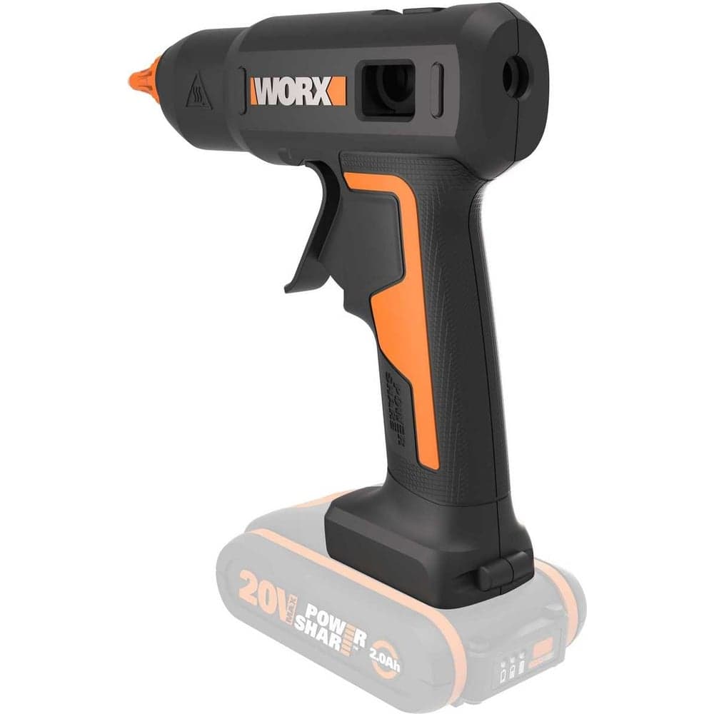 Аккумуляторный клеевой пистолет WORX 20 В, без акб и зу WX045.9 — фото 3