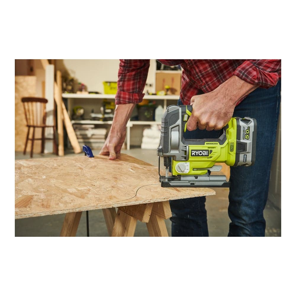 Бесщеточный лобзик Ryobi ONE+ R18JS7-0 5133004223 — фото 9