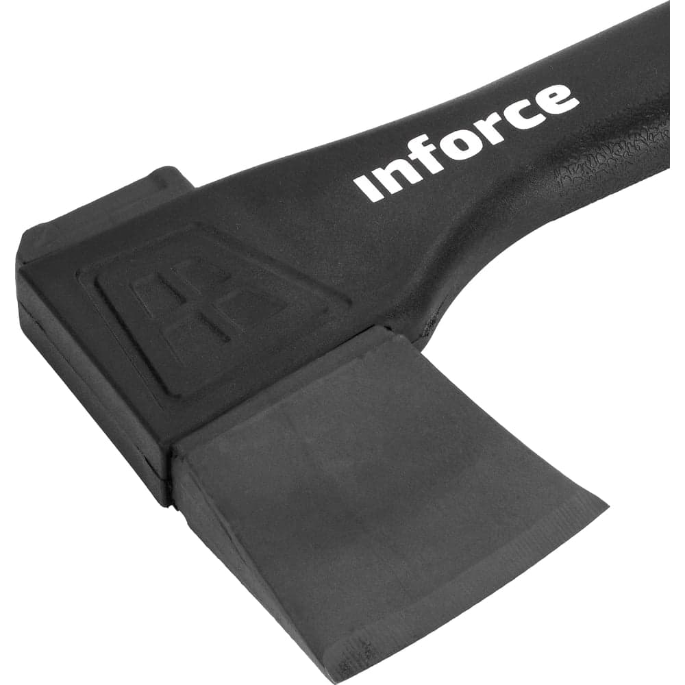 Универсальный топор с точилкой в кофре Inforce 440 г, 230 мм 06-12-23 — фото 7