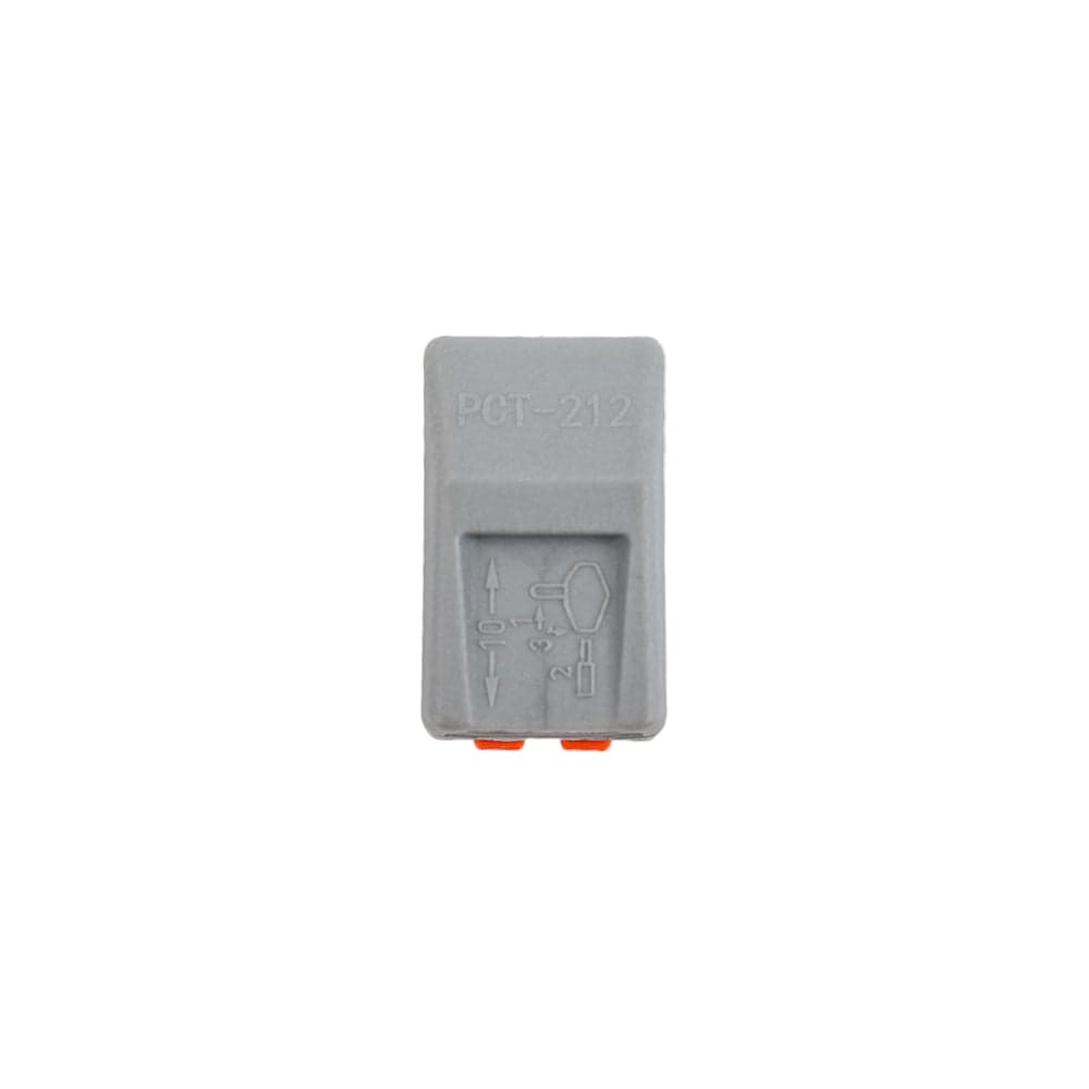 Двухпроводная клемма Gigant 50 шт/уп 0,08-2,5(4)мм² GCT-222-412-50 — фото 10