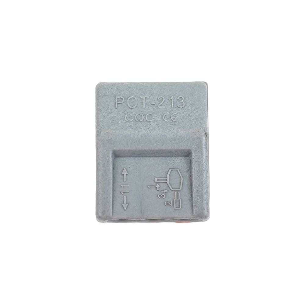 Трехпроводная клемма Gigant 5 шт/уп 0,08-2,5(4)мм² GCT-222-413-5 — фото 8