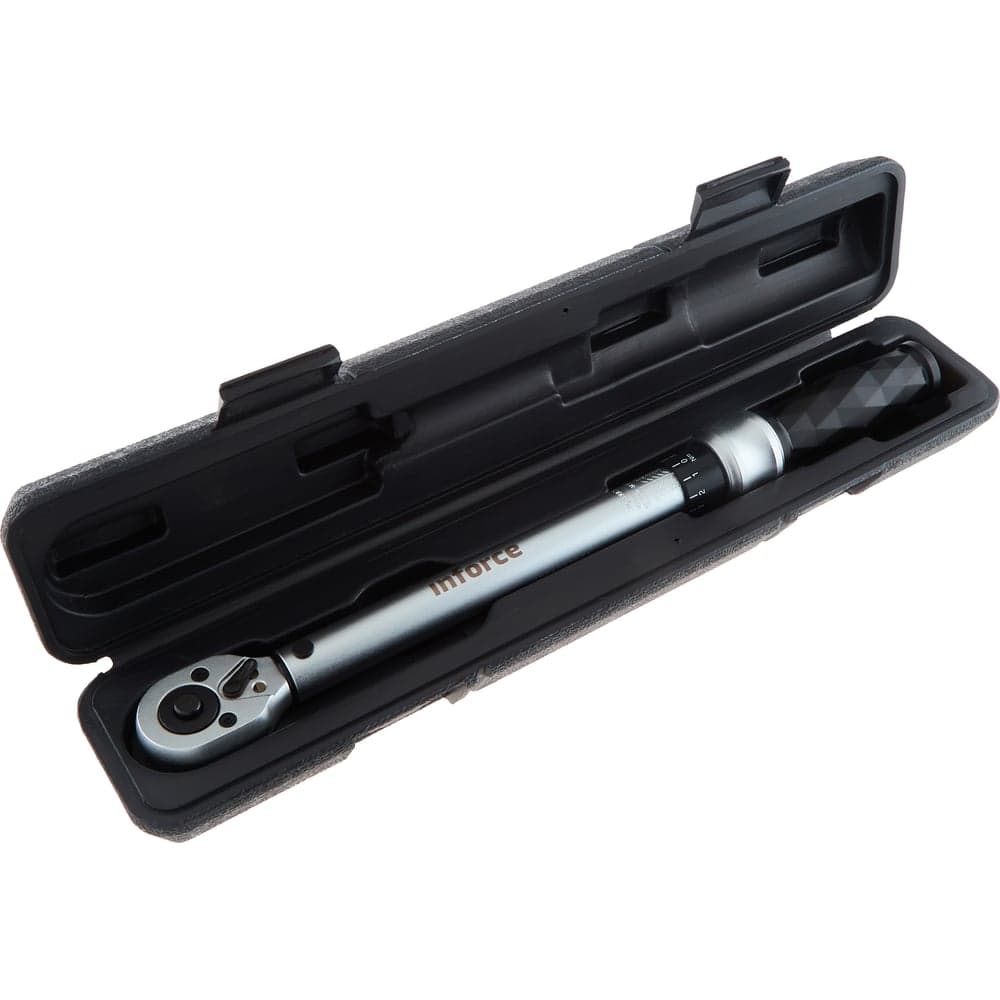 Динамометрический ключ 3/8" 20-110 Нм Inforce, Длина 240мм, Сталь Cr-V, Профессиональный, 06-05-107 — фото 7