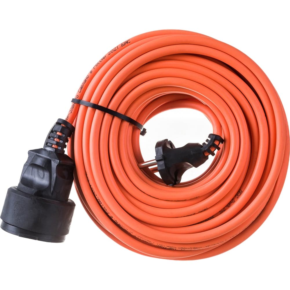 Удлинитель-шнур Gigant б/з ПВС 2х0,75 6A 20м IP 44 INDUSTRY EG PE-012 — фото 4