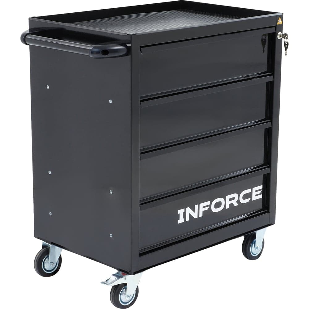 Инструментальная тележка Inforce 4 ящика, габариты без упаковки 745х465х825мм, 06-01-18 — фото 2
