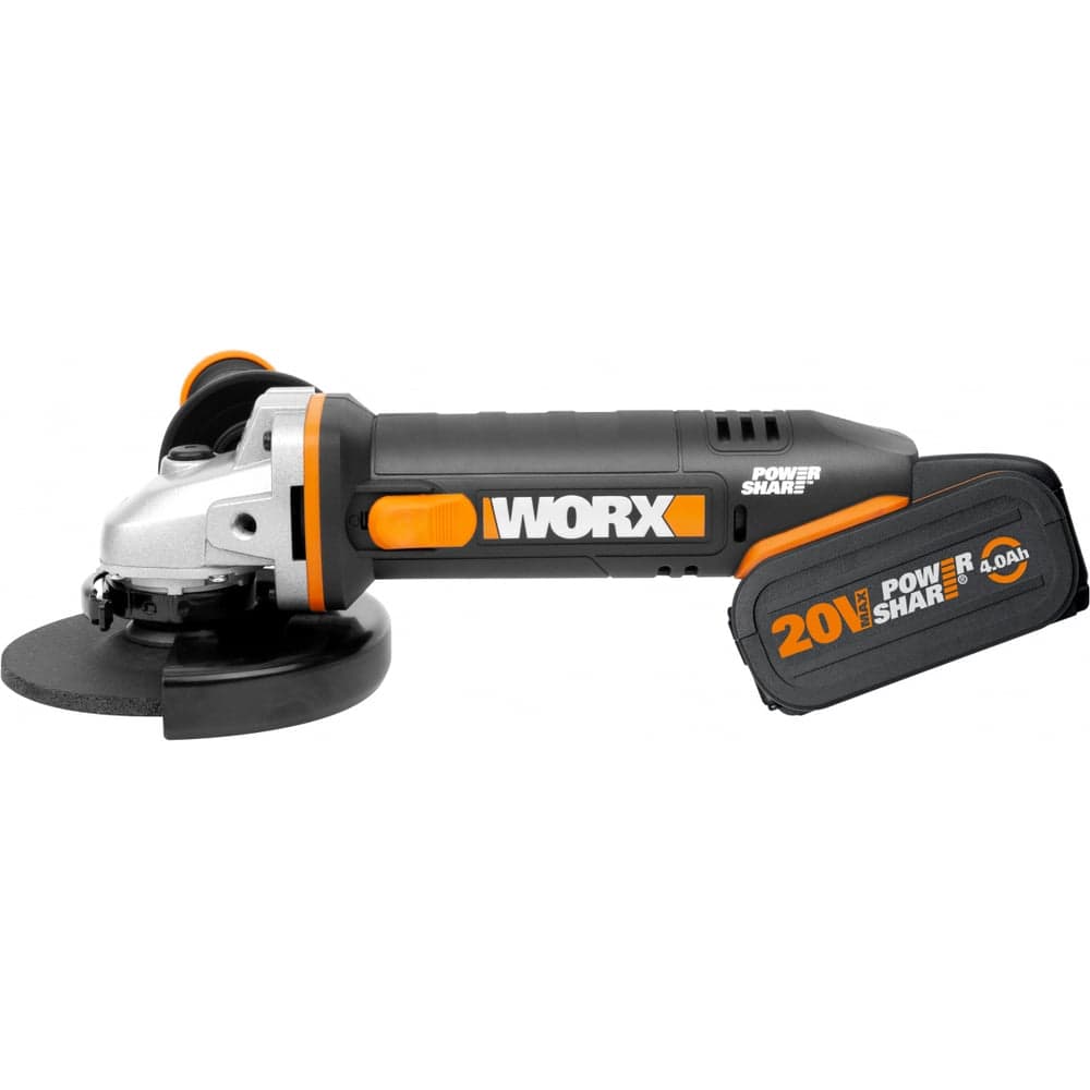 Аккумуляторная угловая шлифмашина WORX WX803 — фото 4