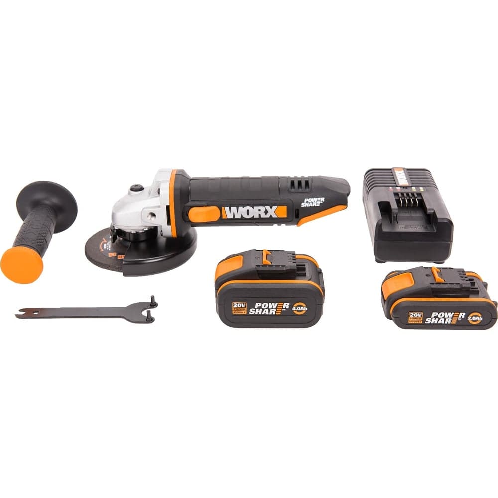 Аккумуляторная угловая шлифмашина WORX WX803 — фото 2