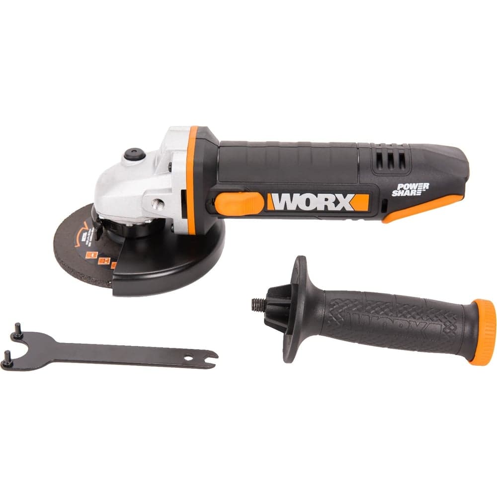 Аккумуляторная угловая шлифмашина WORX без АКБ и ЗУ WX803.9 — фото 3