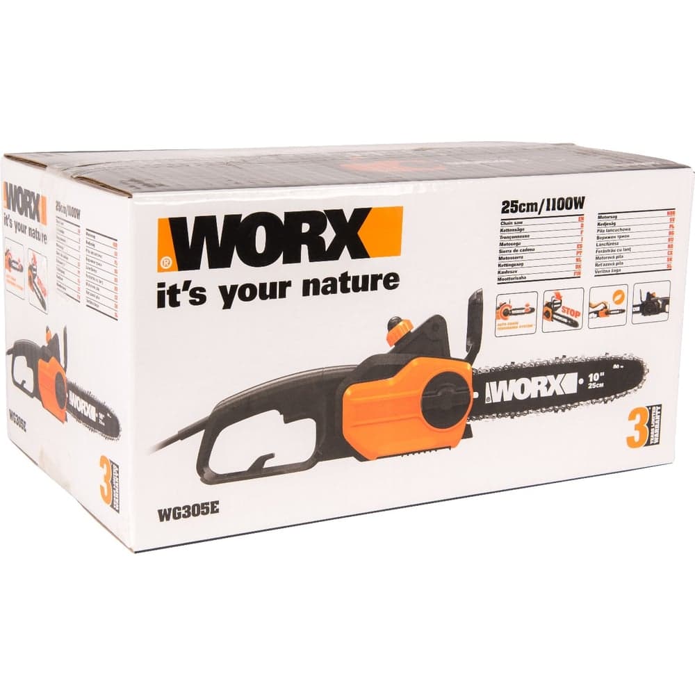 Цепная пила WORX WG305E — фото 9