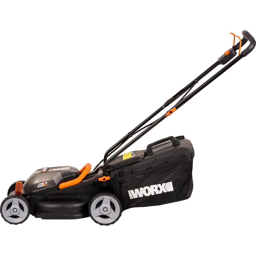 Аккумуляторная газонокосилка WORX 40В, 2х2.5 Ач, двойное ЗУ 2x2A WG779E — фото 10