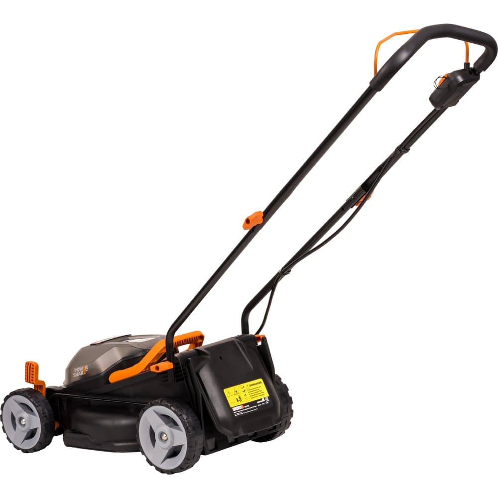 Аккумуляторная газонокосилка WORX 40В, 2х2.5 Ач, двойное ЗУ 2x2A WG779E — фото 13