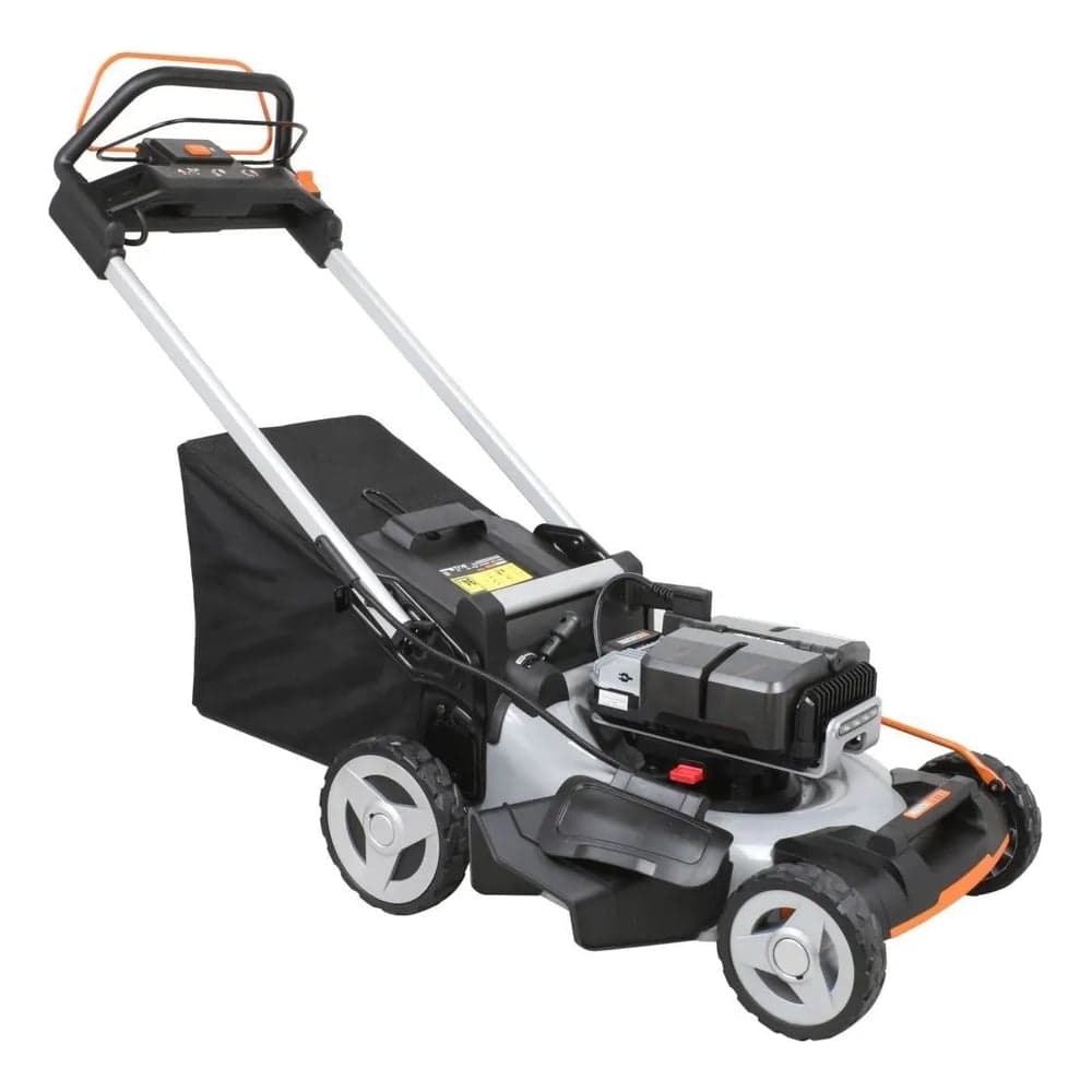 Аккумуляторная самоходная газонокосилка WORX 80В 51см, бесщеточная, 4Ач х4, BASECAMP 4x1А, коробка WG761E — фото 3