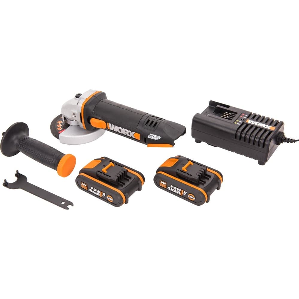 Аккумуляторная угловая шлифмашина WORX кейс WX800 — фото 2