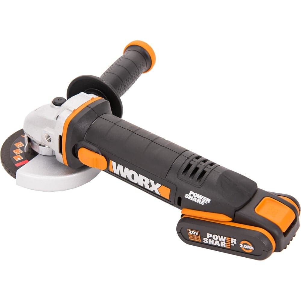 Аккумуляторная угловая шлифмашина WORX кейс WX800 — фото 4