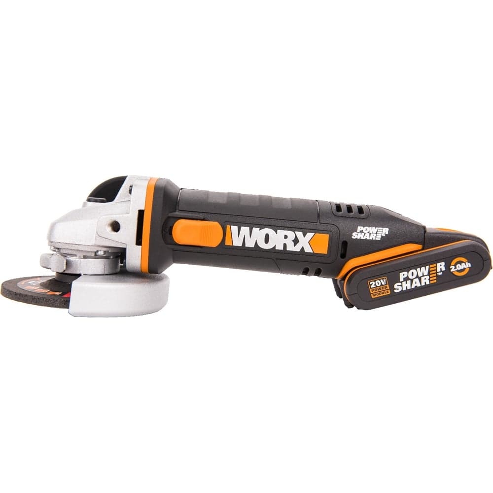 Аккумуляторная угловая шлифмашина WORX кейс WX800 — фото 9