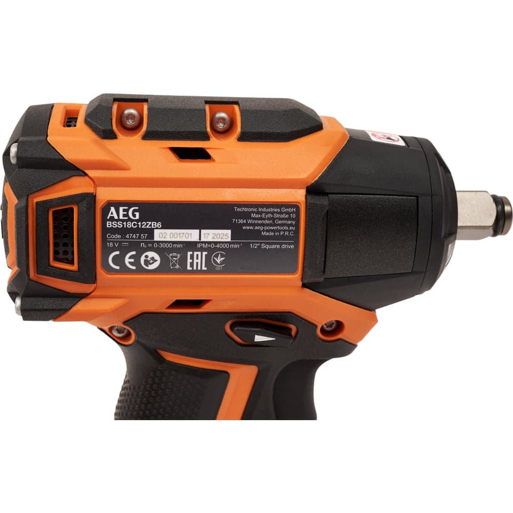 Бесщеточный аккумуляторный ударный гайковерт AEG BSS18C12ZB6-0 4935472012 — фото 9