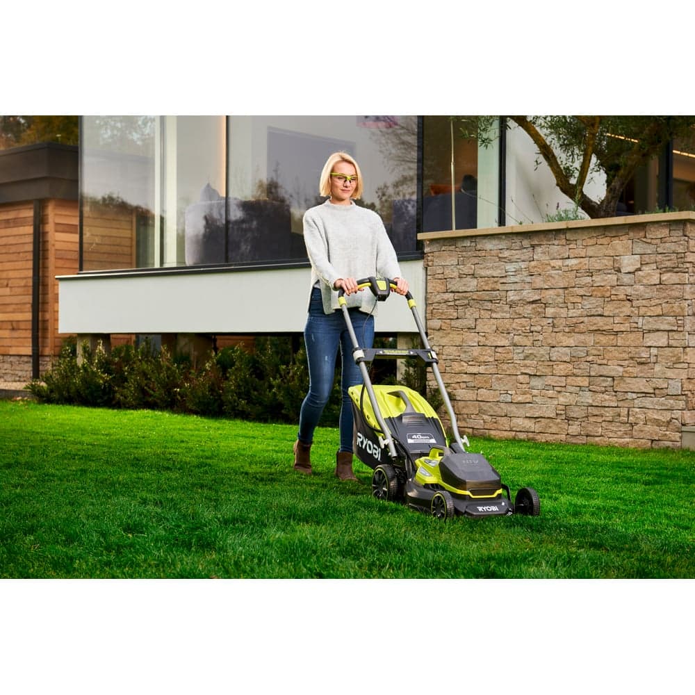 Бесщеточная газонокосилка Ryobi ONE+ RY18LMX40A-0 5133004584 — фото 2