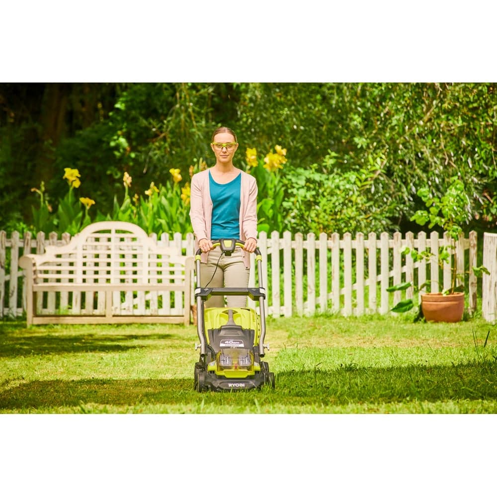Бесщеточная газонокосилка Ryobi ONE+ RY18LMX40A-0 5133004584 — фото 6