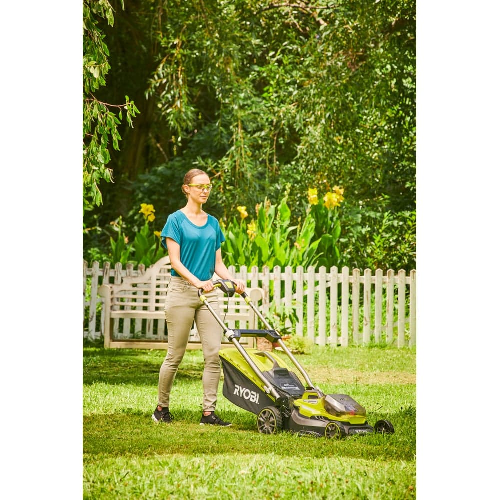 Бесщеточная газонокосилка Ryobi ONE+ RY18LMX40A-0 5133004584 — фото 8