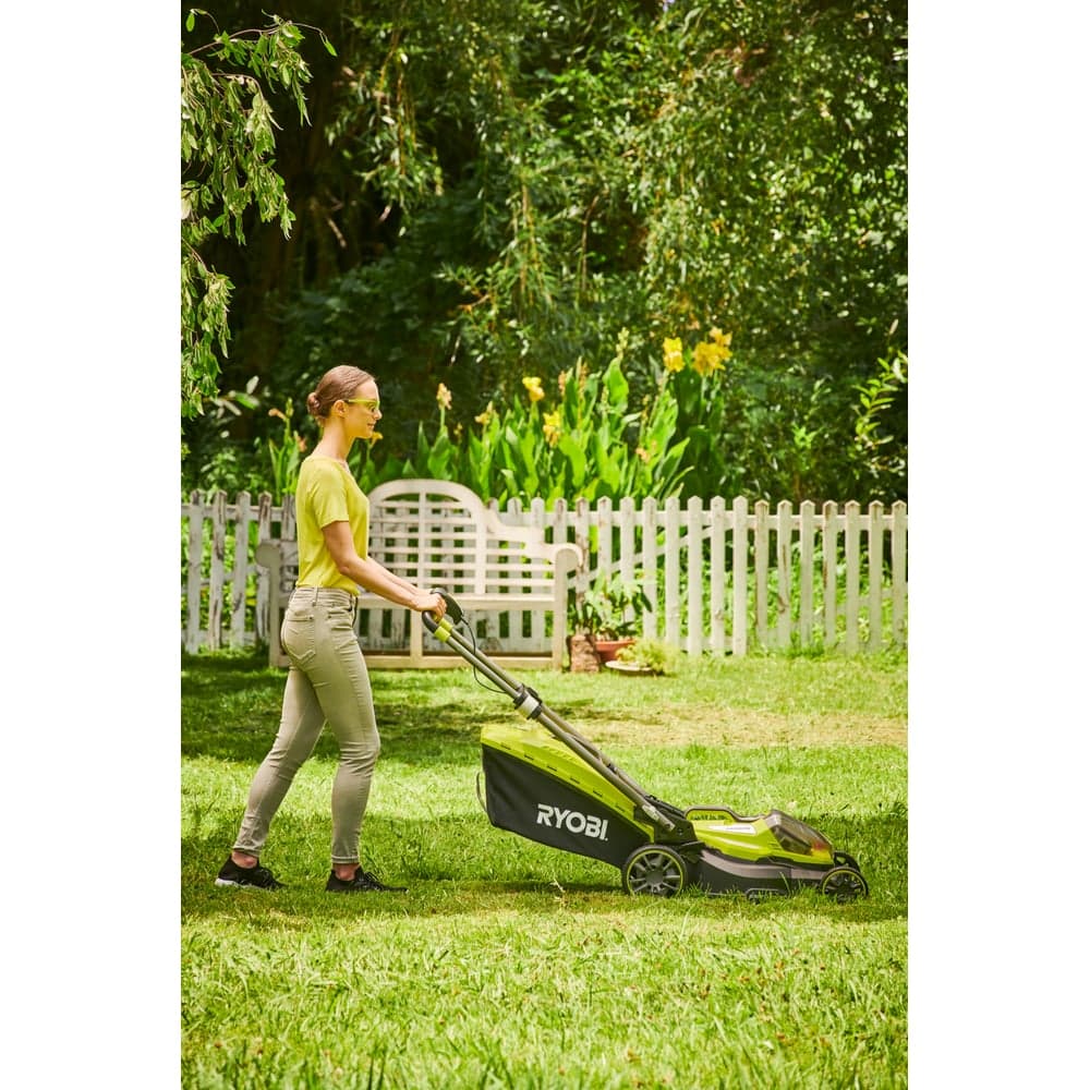 Бесщеточная газонокосилка Ryobi ONE+ RY18LMX40A-0 5133004584 — фото 9