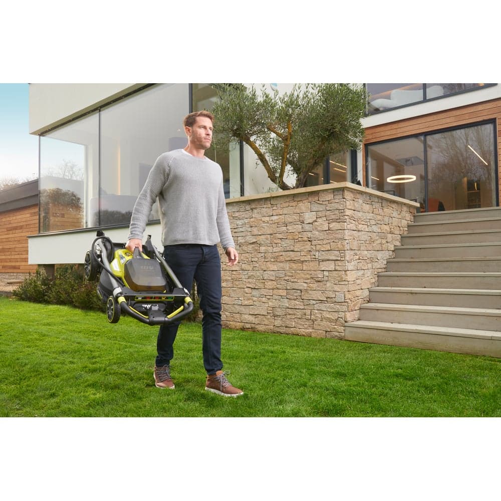 Бесщеточная газонокосилка Ryobi ONE+ RY18LMX40A-0 5133004584 — фото 11