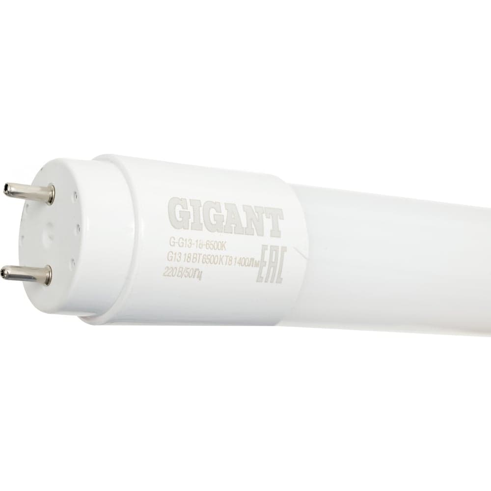 Светодиодная лампа Gigant G13 18Вт 6500К T8 1400Лм G-G13-18-6500K