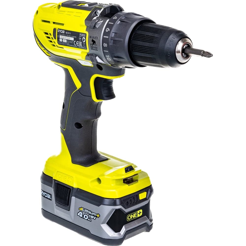 Ударная дрель-шуруповерт Ryobi ONE+ R18PD3-242S 5133003820 — фото 4