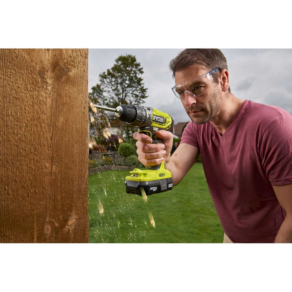 Ударная дрель-шуруповерт Ryobi ONE+ R18PD2-220S 5133004459 — фото 3