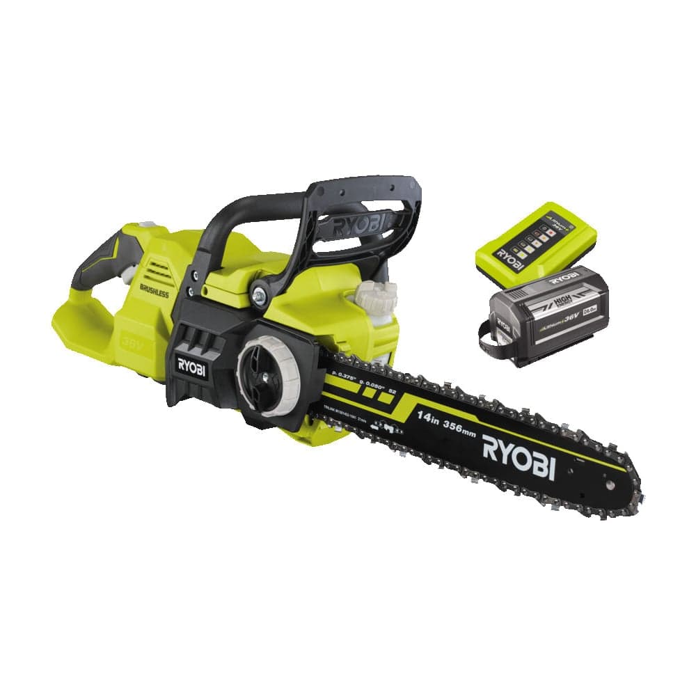Бесщеточная цепная пила Ryobi MAX POWER RY36CSX35A-160 36В 5133004623 — фото 2