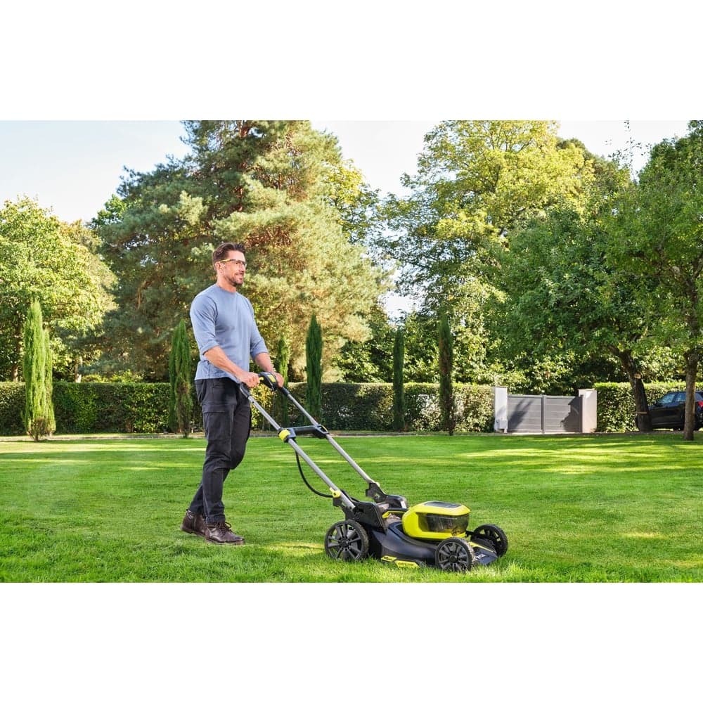Аккумуляторная бесщеточная газонокосилка Ryobi 18В RY18LMX46A-250, 46см 5133005790 — фото 3