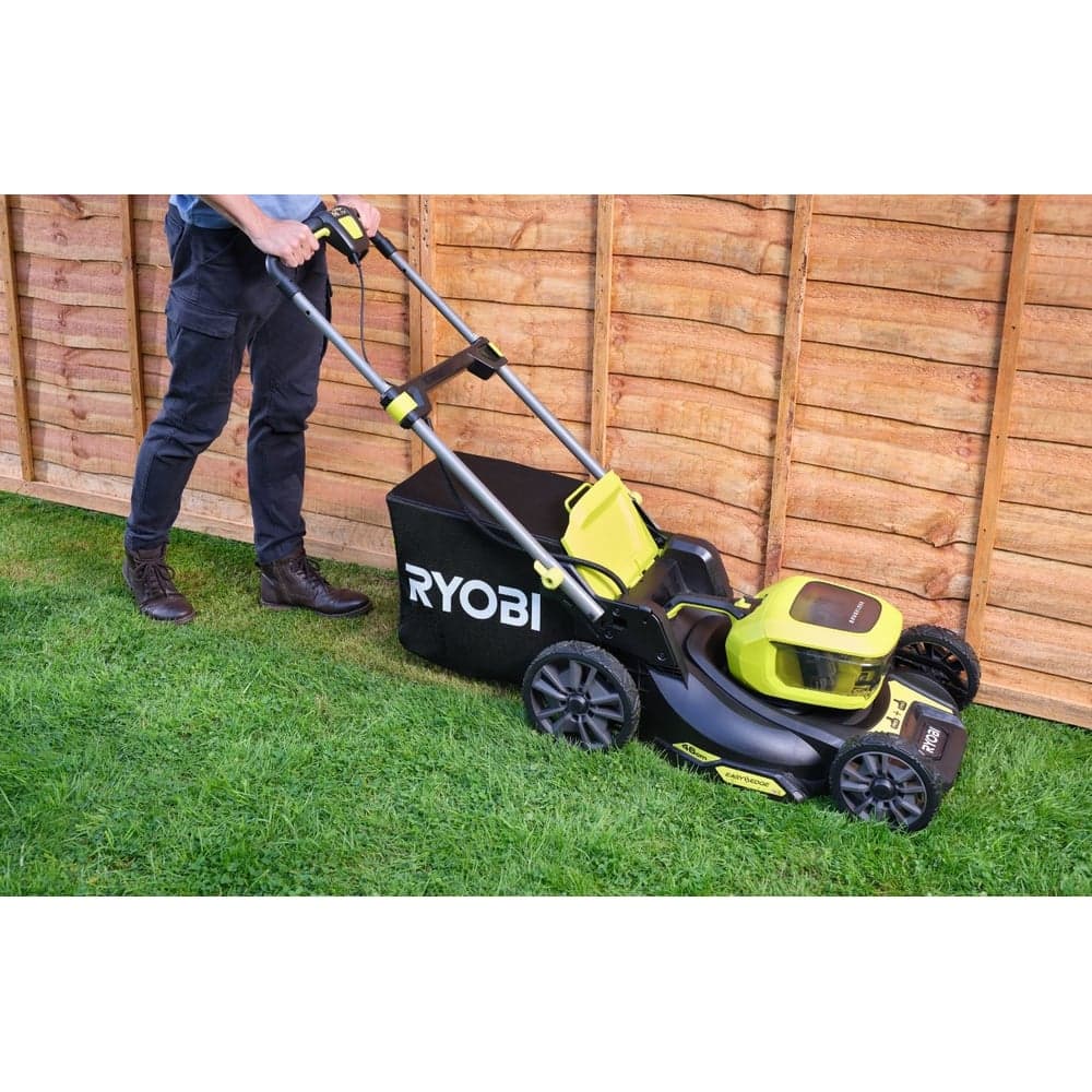 Аккумуляторная бесщеточная газонокосилка Ryobi 18В RY18LMX46A-250, 46см 5133005790 — фото 5