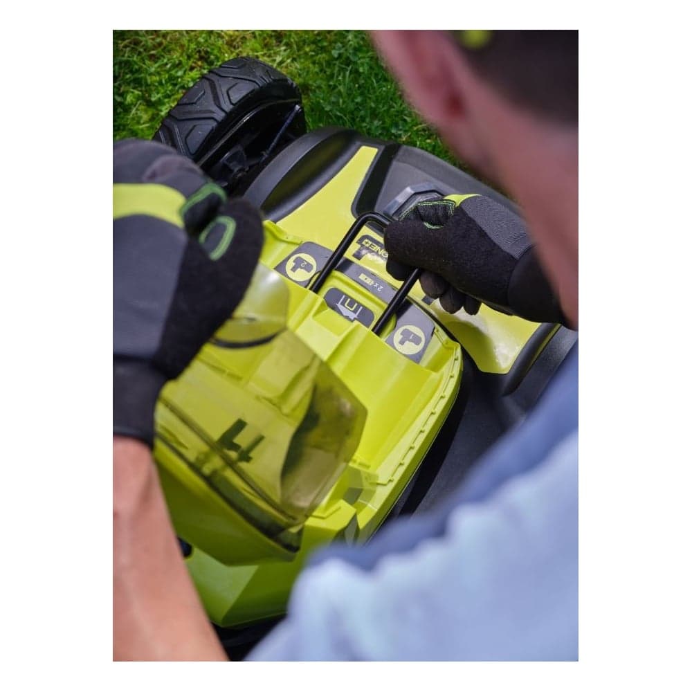 Аккумуляторная бесщеточная газонокосилка Ryobi 18В RY18LMX46A-250, 46см 5133005790 — фото 7